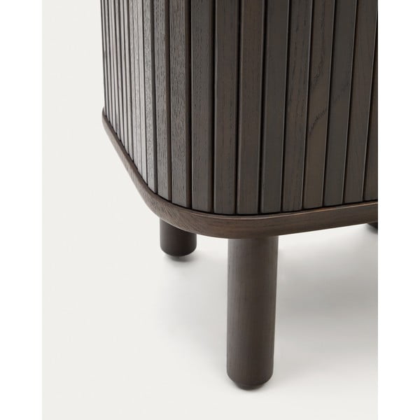 Tumši brūns naktsskapītis Mailen – Kave Home-image-4