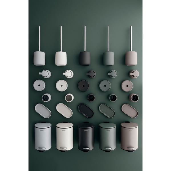 Pelēka un melna zobu birstes krūze Blomus Sono-image-3