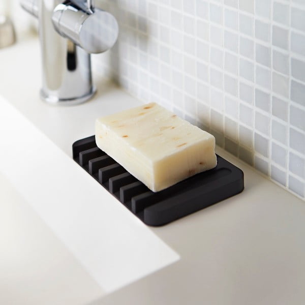 Melns ziepju paliktnis YAMAZAKI Flow-image-1