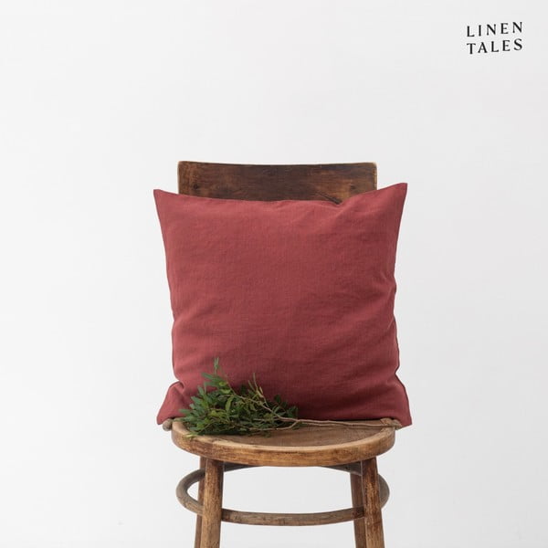 Lina spilvendrāna 45x45 cm Marsala – Linen Tales