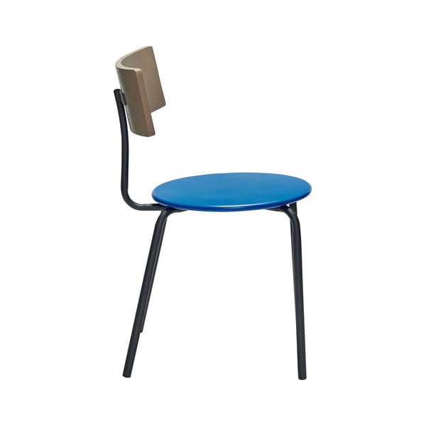 Zili/dabīga toņa pusdienu krēsli (4 gab.) Koi – Hübsch-image-2