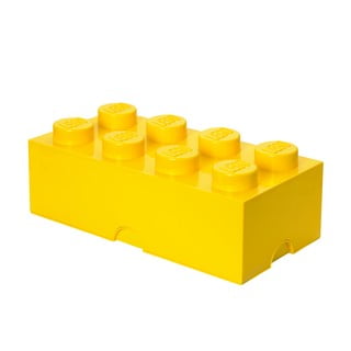 Tumši dzeltena glabāšanas kaste LEGO®