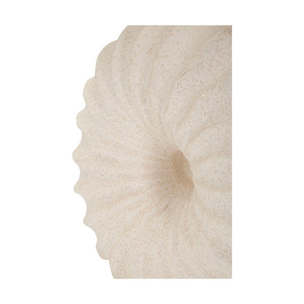 Krēmkrāsas keramikas galda lampa ar auduma abažūru (augstums 40 cm) Anemone – Mauro Ferretti-image-4