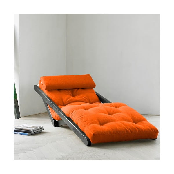 Karup Figo Wenge/Orange atpūtas krēsls, 70 cm-image-1