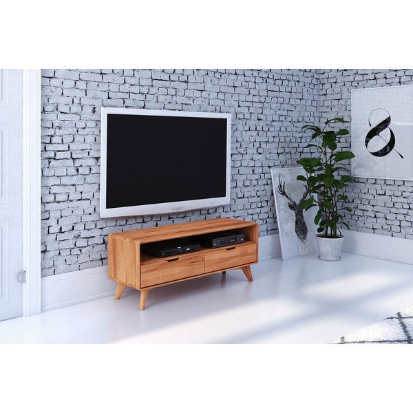 TV galdiņš no dižskābarža koka 120x48 cm Greg – The Beds-image-1