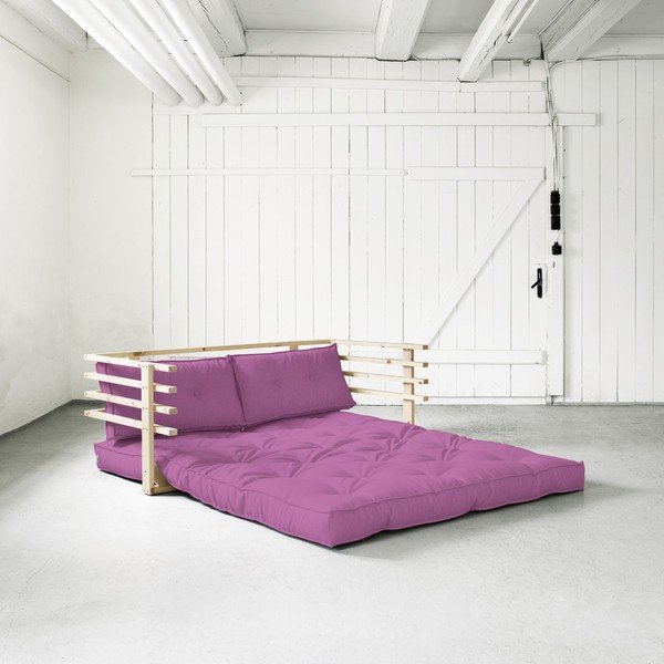 Mainīgs dīvāns Karup Funk Natural/Taffy Pink-image-1