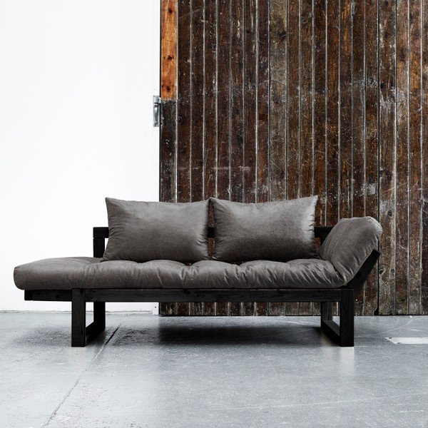 Dīvāns Karup Vintage Edge Black/Black-image-2