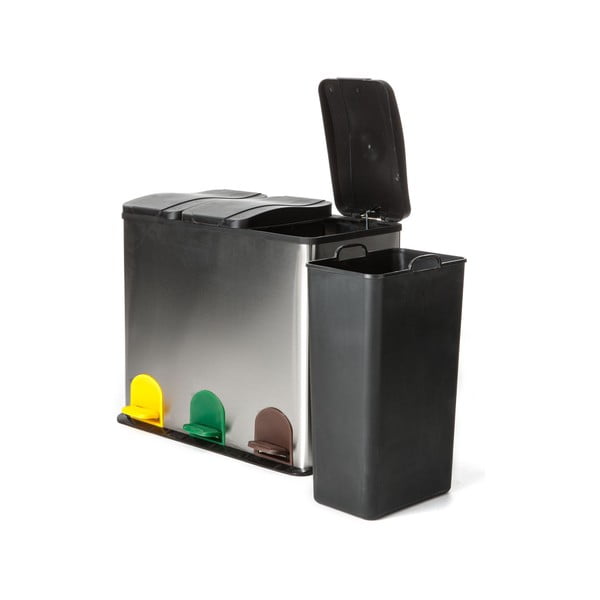 Atkritumu tvertne sudraba krāsā Tomasucci, 60 l-image-2