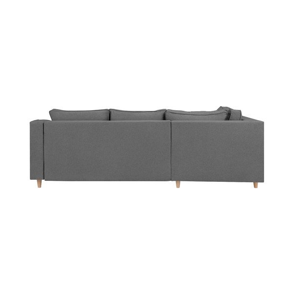Mazzini Sofas Jonquille četru sēdvietu dīvāns, pelēks, kreisais stūris-image-3