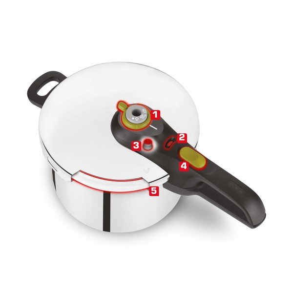Nerūsējošā tērauda spiediena katls 6 l Secure5 Neo – Tefal-image-3