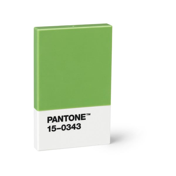 Zaļš vizītkaršu futrālis Pantone