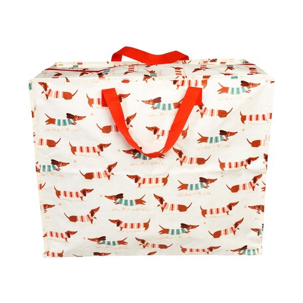 Drēbju uzglabāšanas kaste no pārstrādātas plastmasas 28x58x48 cm Sausage Dog – Rex London-image-2