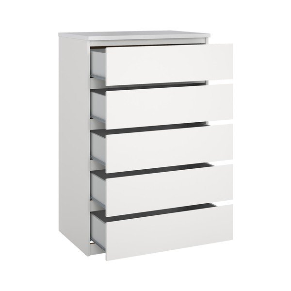 Balta kumode 77x121x50 cm Naia – Tvilum-image-3