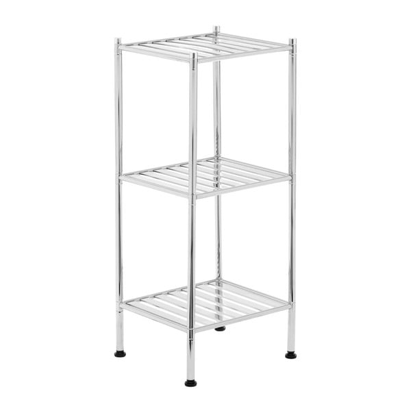 Sudraba krāsas vannas istabas plaukts 34x80 cm – Premier Housewares-image-3