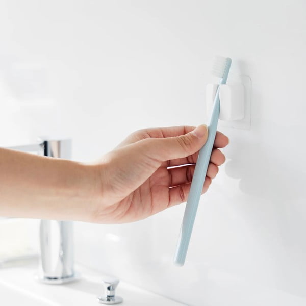 Balti silikona daudzfunkcionāli turētāji (2 gab.) Film Hook – YAMAZAKI-image-3