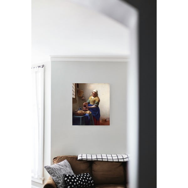 Reproducēta glezna 45x60 cm The Milkmaid, Jan Vermeer – Fedkolor-image-1