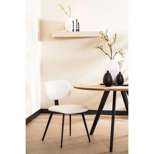 Balts ēdamistabas krēsls Aaliyah – Light & Living-image-1