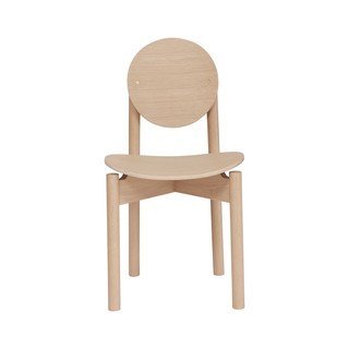 Gaiša dabīga toņa oša masīvkoka pusdienu krēsls Oy – OYOY Living Design