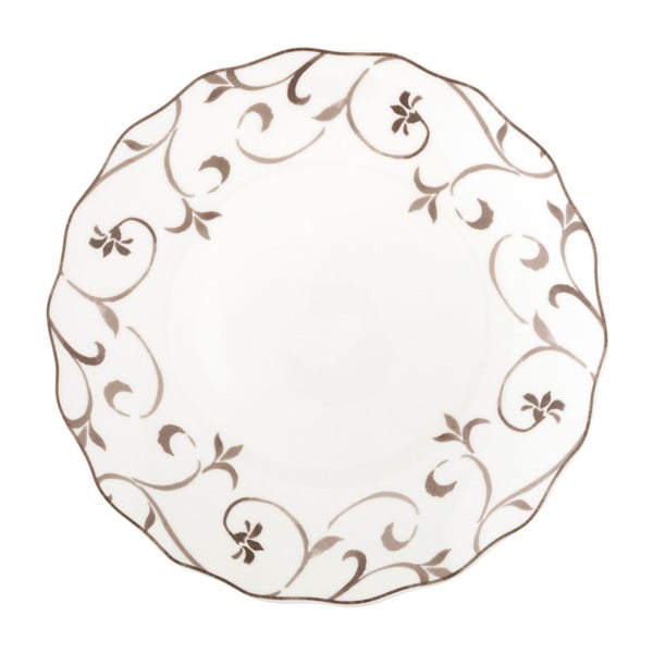 Kaula porcelāna šķīvis Brandani Ricciolo Di Dama, ⌀ 27 cm