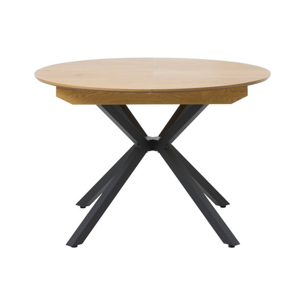 Apaļš izvelkams ēdamgalds ar papildu galda virsmu ø 120 cm Cesura – Unique Furniture