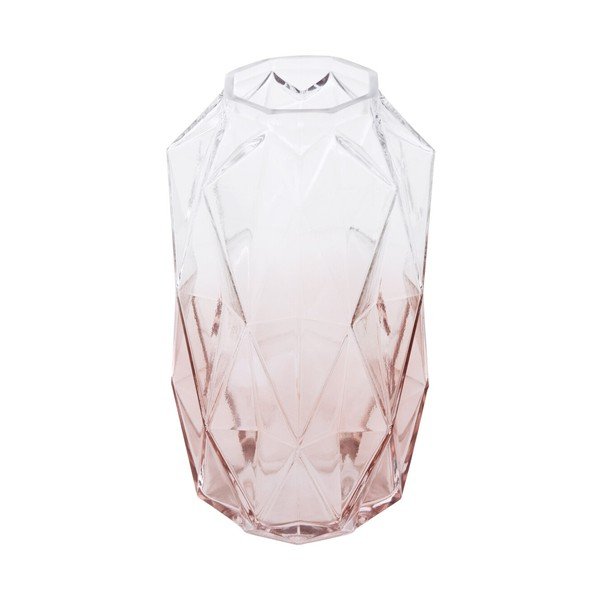 Rozā stikla vāze (augstums 28 cm) Brice – Premier Housewares-image-3