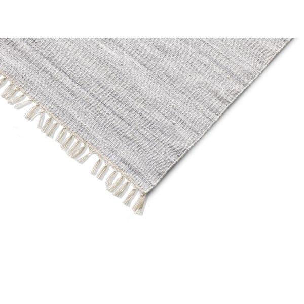 Gaiši pelēks āra paklājs no pārstrādātas plastmasas Universal Liso, 140 x 200 cm-image-2