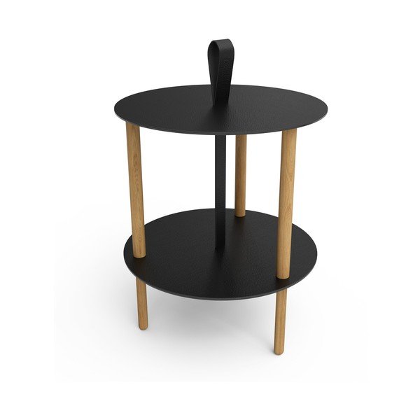 Apaļš sānu galdiņš ø 38 cm Strap S Bull – LIND DNA