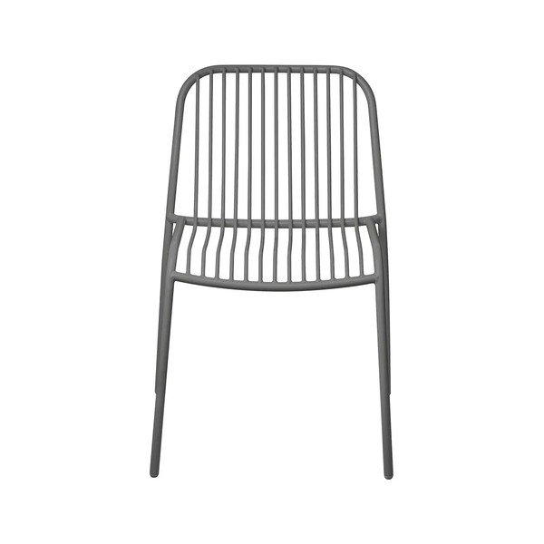 Pelēks metāla dārza krēsls Yua Wire – Blomus-image-2