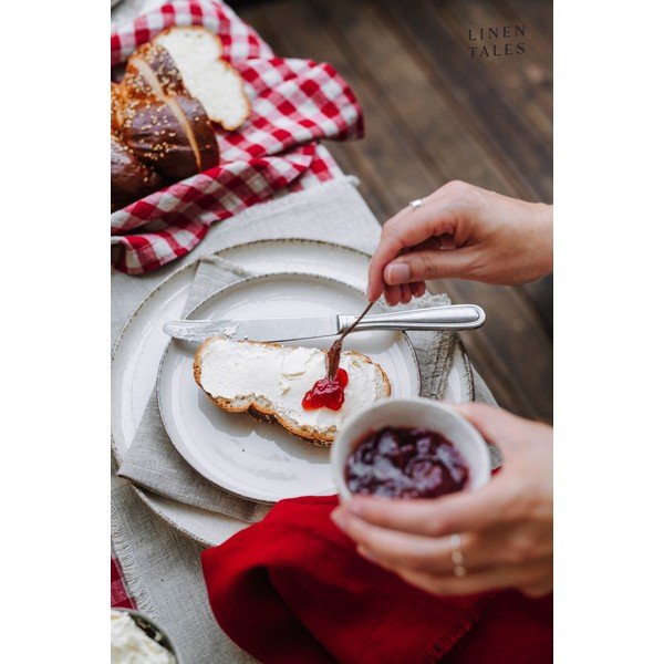 Lina salvetes (2 gab.) Red Gingham – Linen Tales-image-4