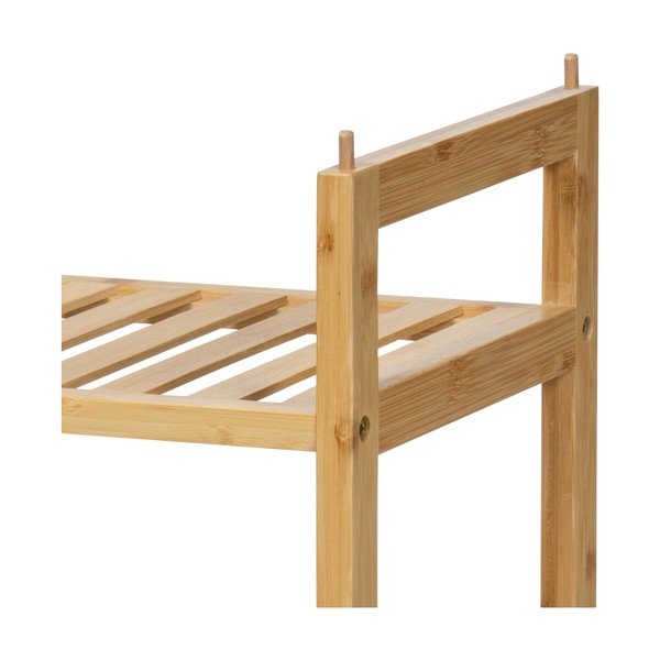 Dabīga toņa bambusa apavu plaukts 69x35x25 cm Noris – Bonami Essentials-image-3