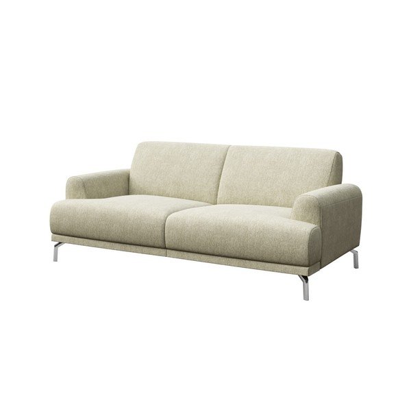 Bēšs divvietīgais dīvāns MESONICA Puzo, 170 cm-image-2