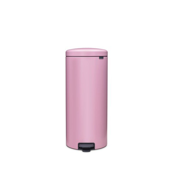 Rozā tērauda atkritumu tvertne ar pedāli 30 l NewIcon – Brabantia