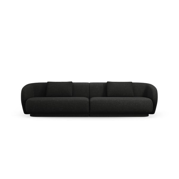 Melns dīvāns 304 cm Camden – Cosmopolitan Design