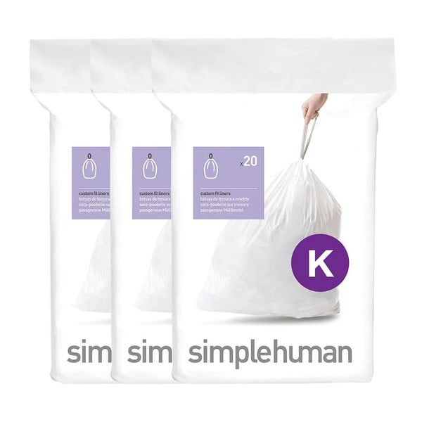 Atkritumu maisi (60 gab.) 45 l K – simplehuman-image-1