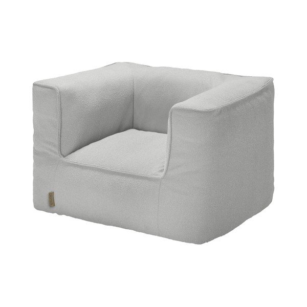 Gaiši pelēks polsterēts dārza atpūtas krēsls Grow – Blomus