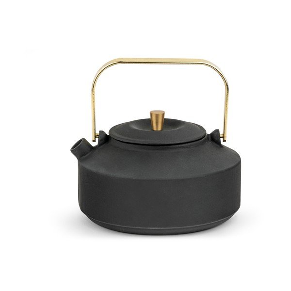 Melna čuguna tējkanna ar sietiņu 1 l Shangdong – Bredemeijer