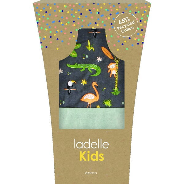 Kokvilnas bērnu priekšauts Jungle – Ladelle-image-1