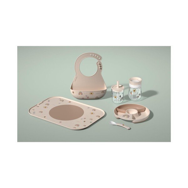 Gaiši rozā silikona krūšautiņš Fairy Garden – Mepal-image-4