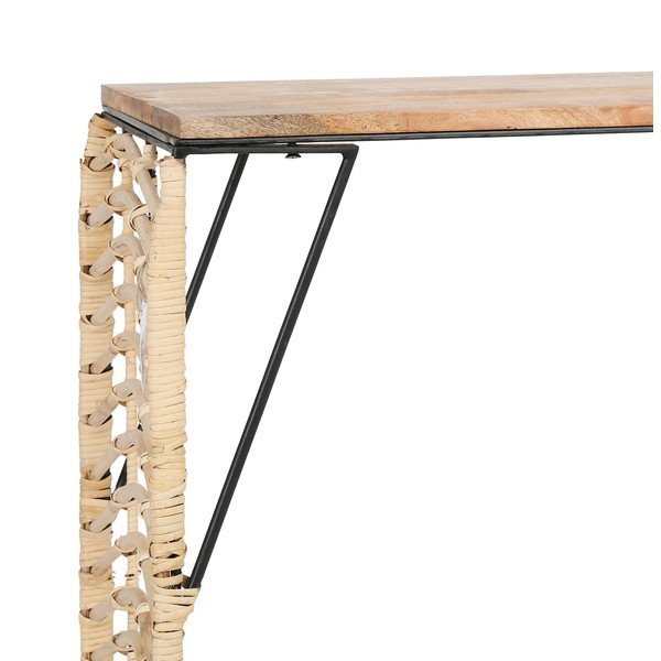 Konsoles galds dabīgā tonī 30x103 cm Monarque – Jardin d'Ulysse-image-4