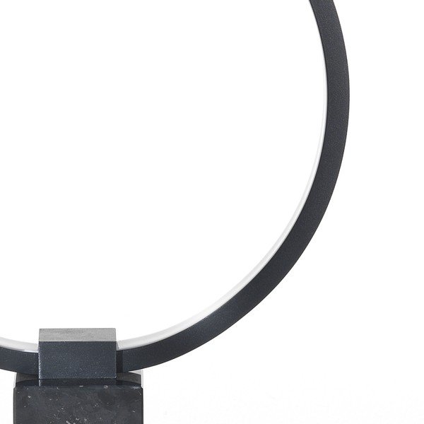 Melna galda lampa Tomasucci Ring, augstums 37 cm-image-2