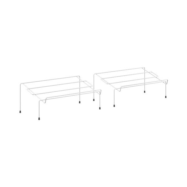 Balti nerūsējošā tērauda apavu statīvi (2 gab.) Metaltex Cipok-image-4