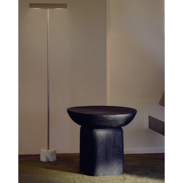 Sudraba krāsas stāvlampa (augstums 121 cm) Lynor – Kave Home-image-2