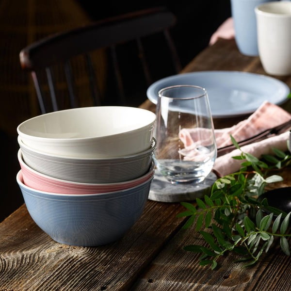 Gaiši zila porcelāna bļoda Villeroy & Boch Like Color Loop, 750 ml-image-3