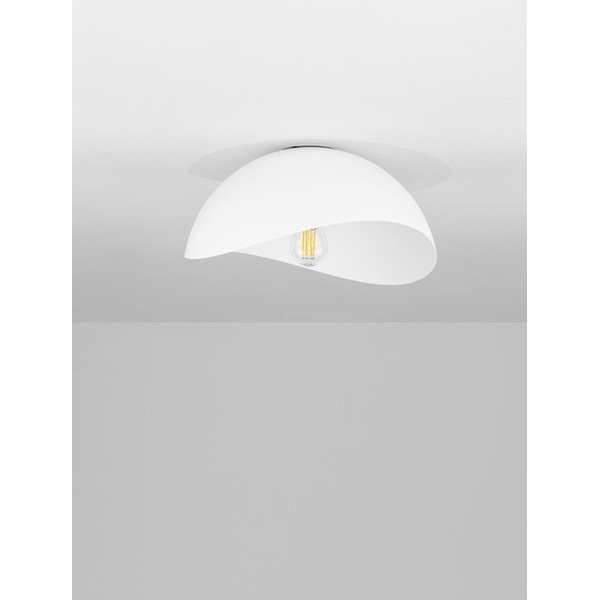 Matēti balta metāla griestu lampa Opsi – Nova Luce-image-4