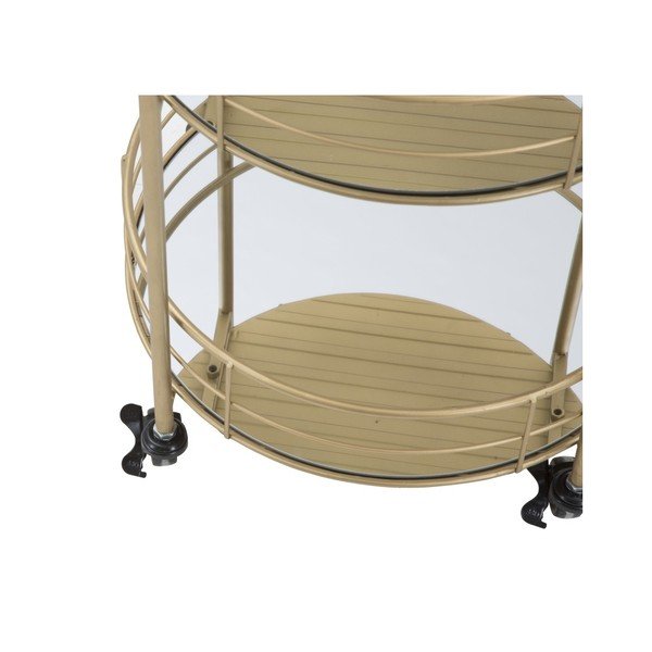 3 līmeņu servēšanas ratiņi ar zelta dizainu Mauro Ferretti Ronda-image-4