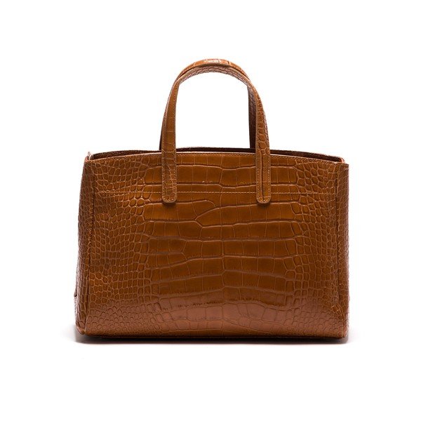 Ādas rokassoma Anna Luchini 634 Cognac-image-1