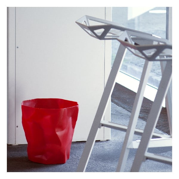 Sarkana atkritumu tvertne Essey Bin Bin-image-2