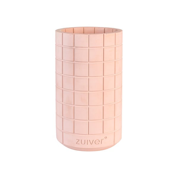 Gaiši rozā betona vāze Fajen – Zuiver