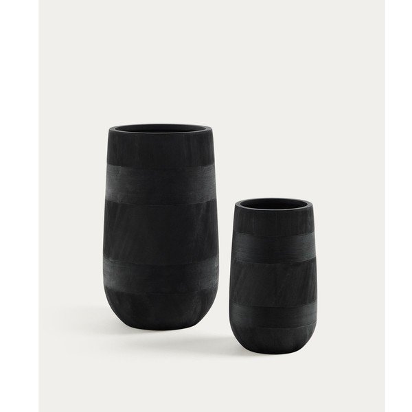 Puķu poda apvalki no cementa ø 45 cm Tival – Kave Home