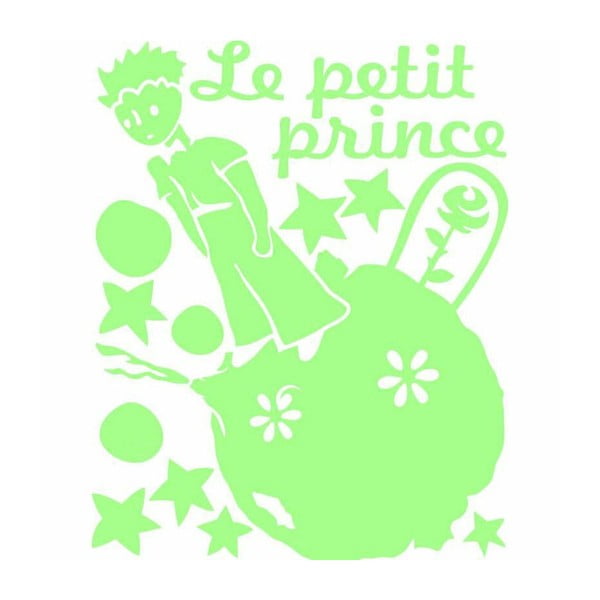 Tumsā spīdoša uzlīme Ambiance Le Petit Prince-image-2